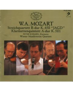 Peter Schmidl, Wiener Musikverein Quartett: Wolfgang Amadeus Mozart (1756-1791) CD