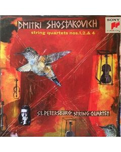 Dmitri Shostakovich (1906-1975) • String Quartets Nos. 1, 2 & 4 CD