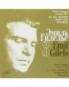 Emil Gilels • Recital in Leningrad Vol. 3 CD