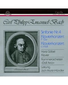 Carl Philipp Emanuel Bach (1714-1788) • Sinfonie 4 | Klavierkonzerte CD