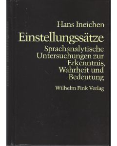 Hans Ineichen • Einstellungssätze