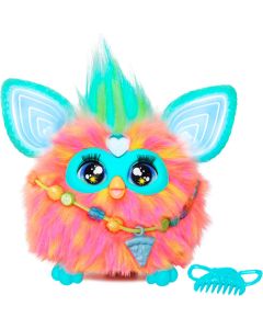 Furby - Korallenrotes Plüschtier, interaktiv 