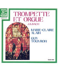 Marie-Claire Alain | Guy Touvron • J. S. Bach - Trompette et Orgue CD