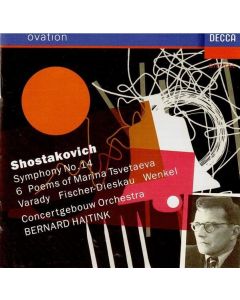 Shostakovich (1906-1975) • Symphony No.14 | 6 Poems of Marina Tsvetaeva CD