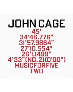 John Cage (1912-1992) • 45' for a Speaker | Music for Five etc. 2 CDs