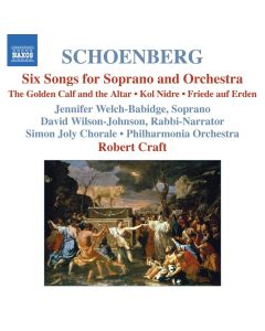 Arnold Schönberg (1874-1951) • Six Songs for Soprano and Orchestra CD