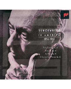 Schoenberg in America 1934-1951 CD