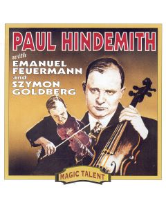 Paul Hindemith with Emanuel Feuermann and Szymon Goldberg CD