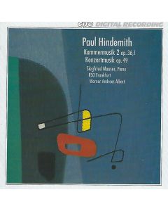 Paul Hindemith (1895-1963) • Kammermusik 2 | Konzertmusik CD