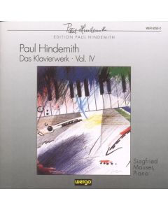 Paul Hindemith (1895-1963) • Das Klavierwerk • Vol. IV CD • Siegfried Mauser