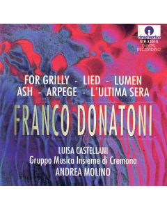 Franco Donatoni (1927-2000) • For Grilly CD
