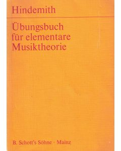 Paul Hindemith • Übungsbuch für elementare Musiktheorie