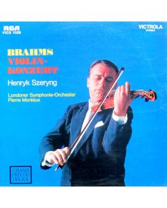 Henryk Szeryng: Johannes Brahms (1833-1897) • Violinkonzert LP