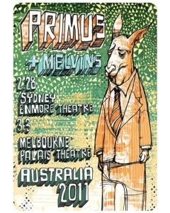 Primus + Melvins Blechschild | Tin Sign