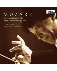 Ryusuke Numajiri: Mozart (1756-1791): Symphony No. 40 | Piano Concerto No. 18 CD