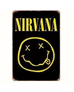 Nirvana Smiley Blechschild | Tin Sign
