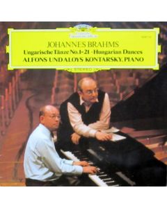 Alfons & Aloys Kontarsky: Johannes Brahms (1833-1897) • Ungarische Tänze LP