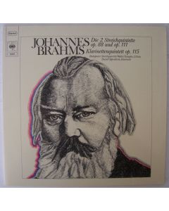 Johannes Brahms (1833-1897) • Die 2 Streichquintette | Klarinettenquintett 2 LPs