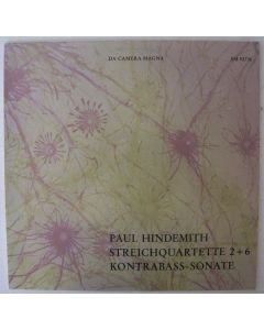Paul Hindemith (1895-1963) • Streichquartette 2+6, Kontrabass-Sonate LP