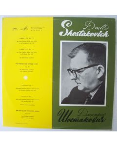 Dmitri Shostakovich (1906-1975) • Quartets | Two Pieces for String Octet LP