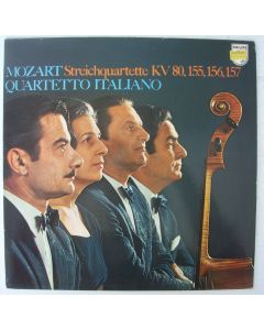 Quartetto Italiano: Mozart • Streichquartette KV 80, 155, 156, 157 LP
