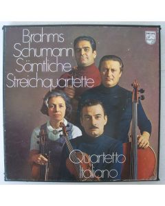 Quartetto Italiano • Brahms | Schumann - Sämtliche Streichquartette 3 LP-Box