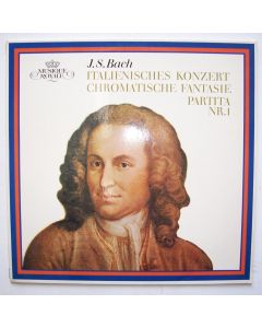 Johann Sebastian Bach (1685-1750) • Italienisches Konzert LP • Ralph Kirkpatrick