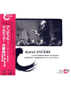 Karel Ancerl: Bohuslav Martinu (1890-1959) • Symphony No. 1, No. 3 & No. 5 2 CDs