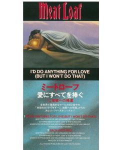 Meat Loaf • I'd do anything for Love (but I won't do that) CD