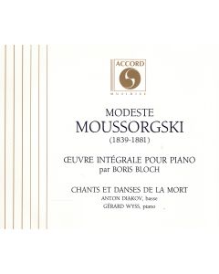 Mussorgsky • Œuvre intégrale pour Piano | Chants et Danses de la Mort 2 CDs