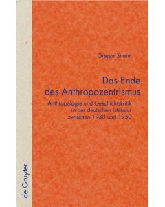Gregor Streim • Das Ende des Anthropozentrismus