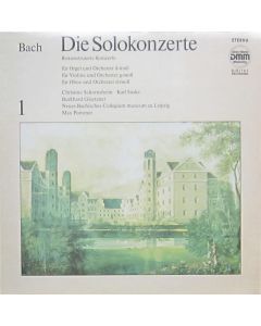 Johann Sebastian Bach (1685-1750) • Die Solokonzerte 1 LP • Karl Suske