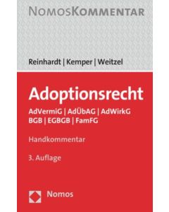 Reinhardt | Kemper | Weitzel • Adoptionsrecht