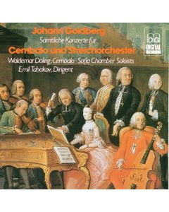 Johann Goldberg (1727-1756): Sämtliche Konzerte für Cembalo und Streichorchester CD