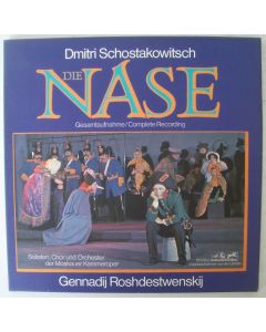 Dmitri Shostakovich (1906-1975) • Die Nase 2 LP-Box • Gennadi Roshdestvensky