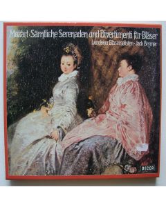 Mozart (1756-1791) • Sämtliche Serenaden und Divertimenti für Bäser 5 LP-Box