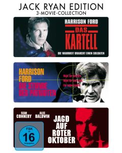 Jack Ryan Edition • 3-Movie-Collection 3 DVDs