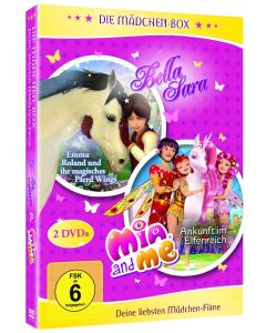 Die Mädchenbox • Bella Sara und Mia and me 2 DVDs