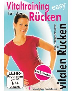 Vitaltraining für den Rücken DVD
