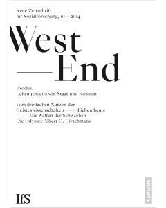 WestEnd 2014/1 • Exodus. Leben jenseits von Staat und Konsum?