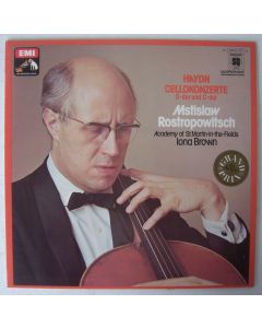 Mstislav Rostropovich: Joseph Haydn • Cello Concertos in D & C LP • Quadrophonie