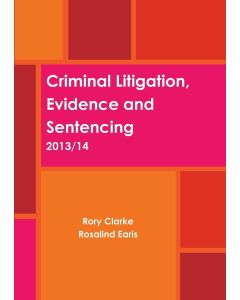 Rory Clarke | Rosalind Earis • Criminal Litigation, Evidence and Sentencing