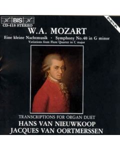 Mozart für 2 Organisten CD