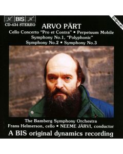 Arvo Pärt - Symphonien Nr.1-3 CD