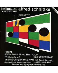 Alfred Schnittke (1934-1998) - Faust-Kantate "Seid nüchtern und wachet" CD