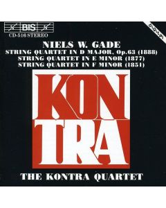 Niels Wilhelm Gade (1817-1890) - Die 3 Streichquartette CD