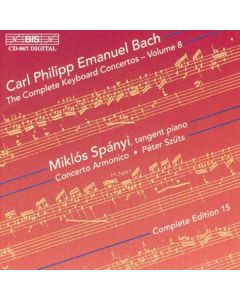 Carl Philipp Emanuel Bach (1714-1788) - Sämtliche Cembalokonzerte Vol.8 CD