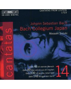 Johann Sebastian Bach (1685-1750) - Kantaten Vol.14 (BIS-Edition) CD
