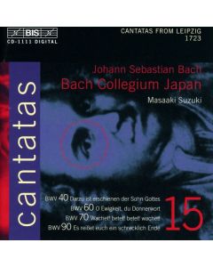 Johann Sebastian Bach (1685-1750) - Kantaten Vol.15 (BIS-Edition) CD