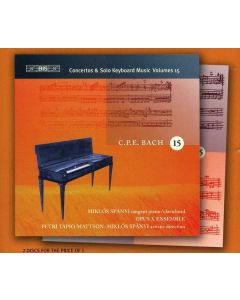 Carl Philipp Emanuel Bach (1714-1788) - Sämtliche Cembalokonzerte Vol.15 CD